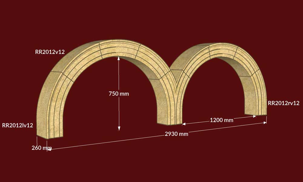Roman Double Arch 1200mm