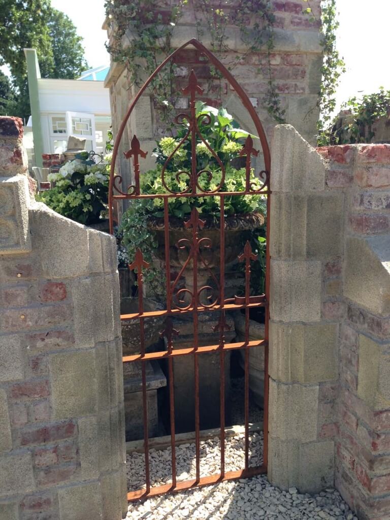 Secret Door Wrought Iron Gate
