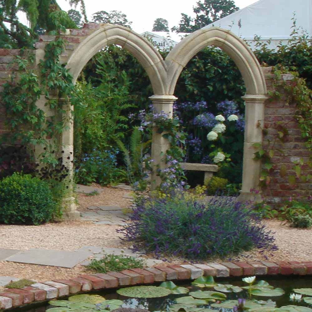 gothic garden arch