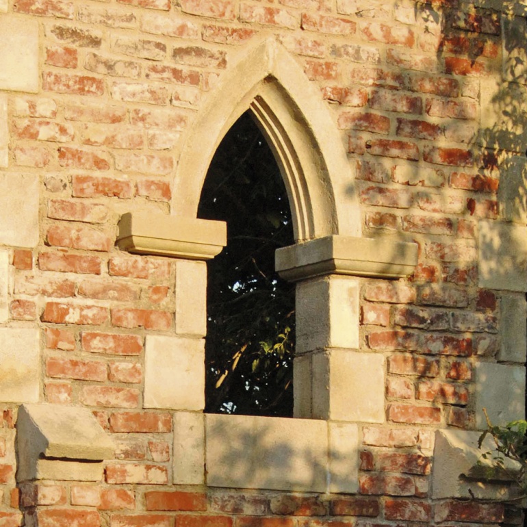 Bell Tower Window - Stone Feature Windows - Redwood Stone