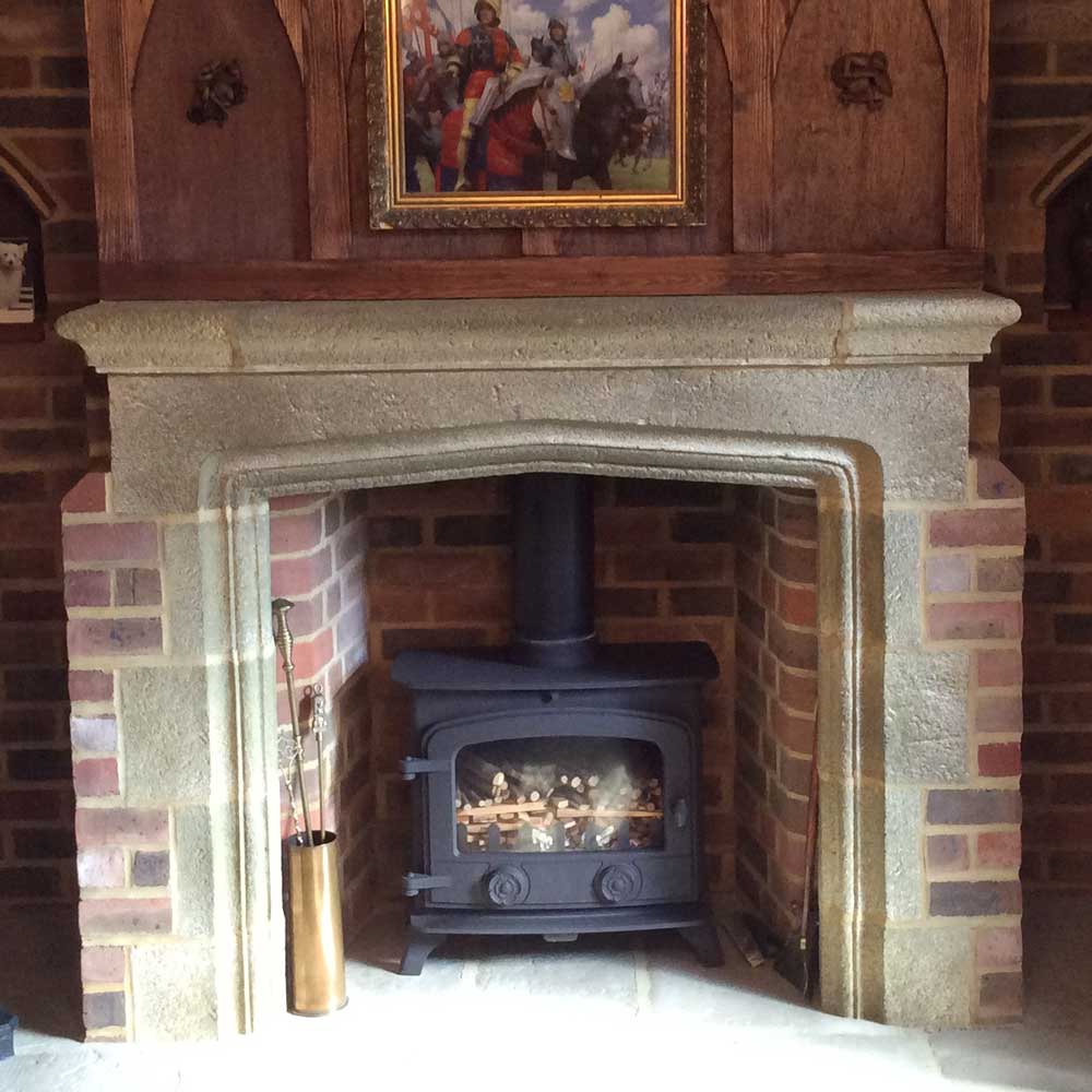 The Priory Fireplace