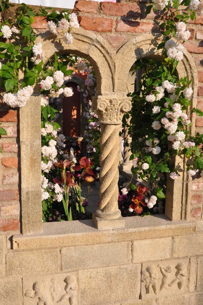 The Large Cloister Pergola Window detail