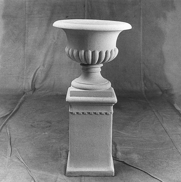 Doulton Vase on Doulton Plinth