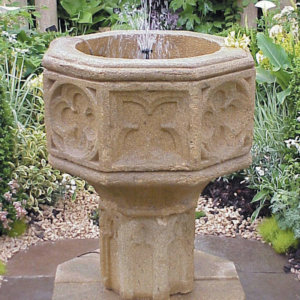 Large Font Fountain