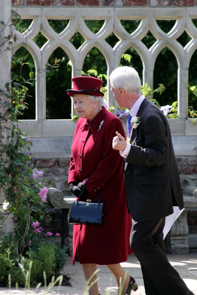 The Royal Visit at The Old Manor House Garden