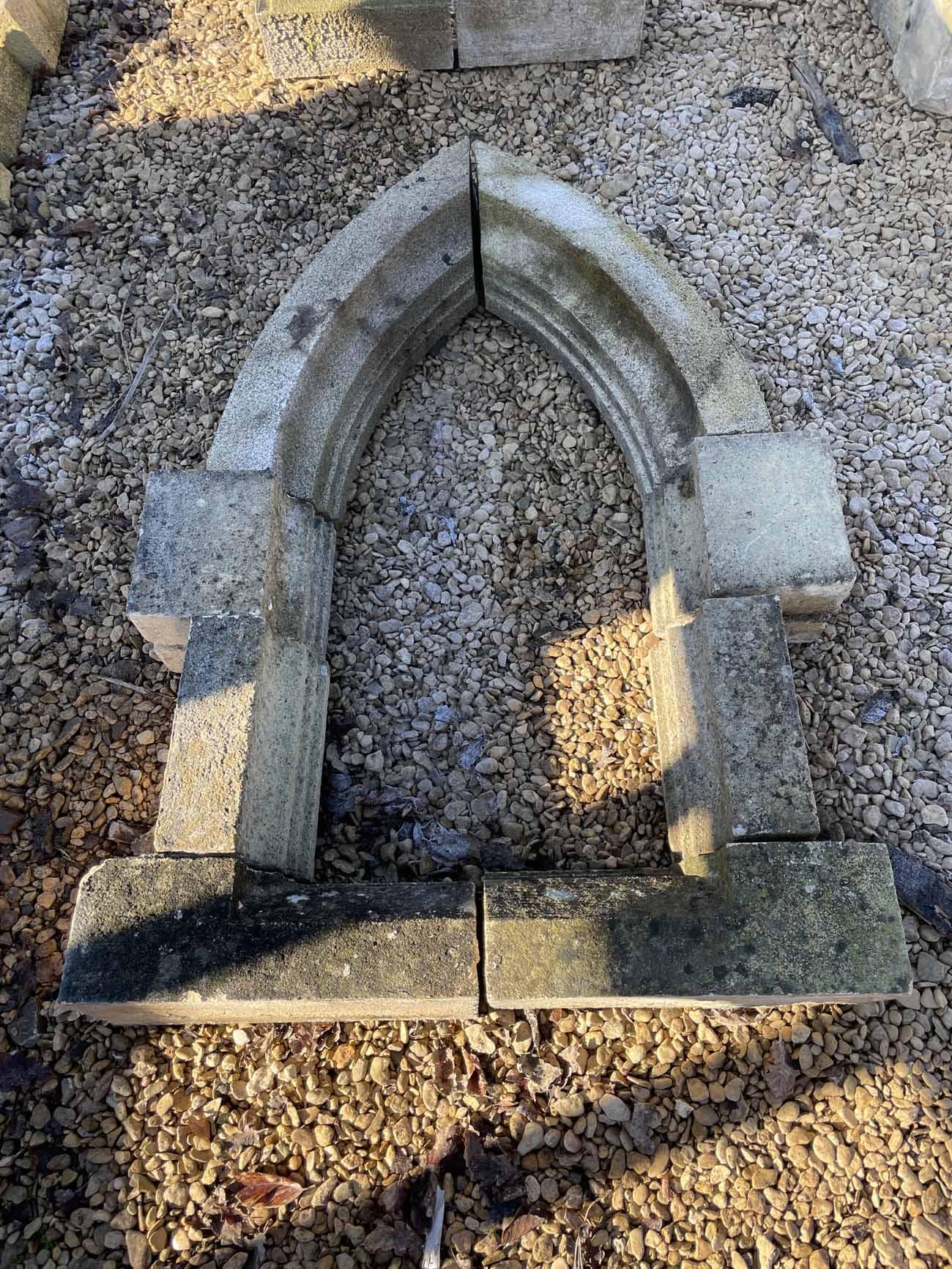 Single Light Gothic Arch Window 410mm opening