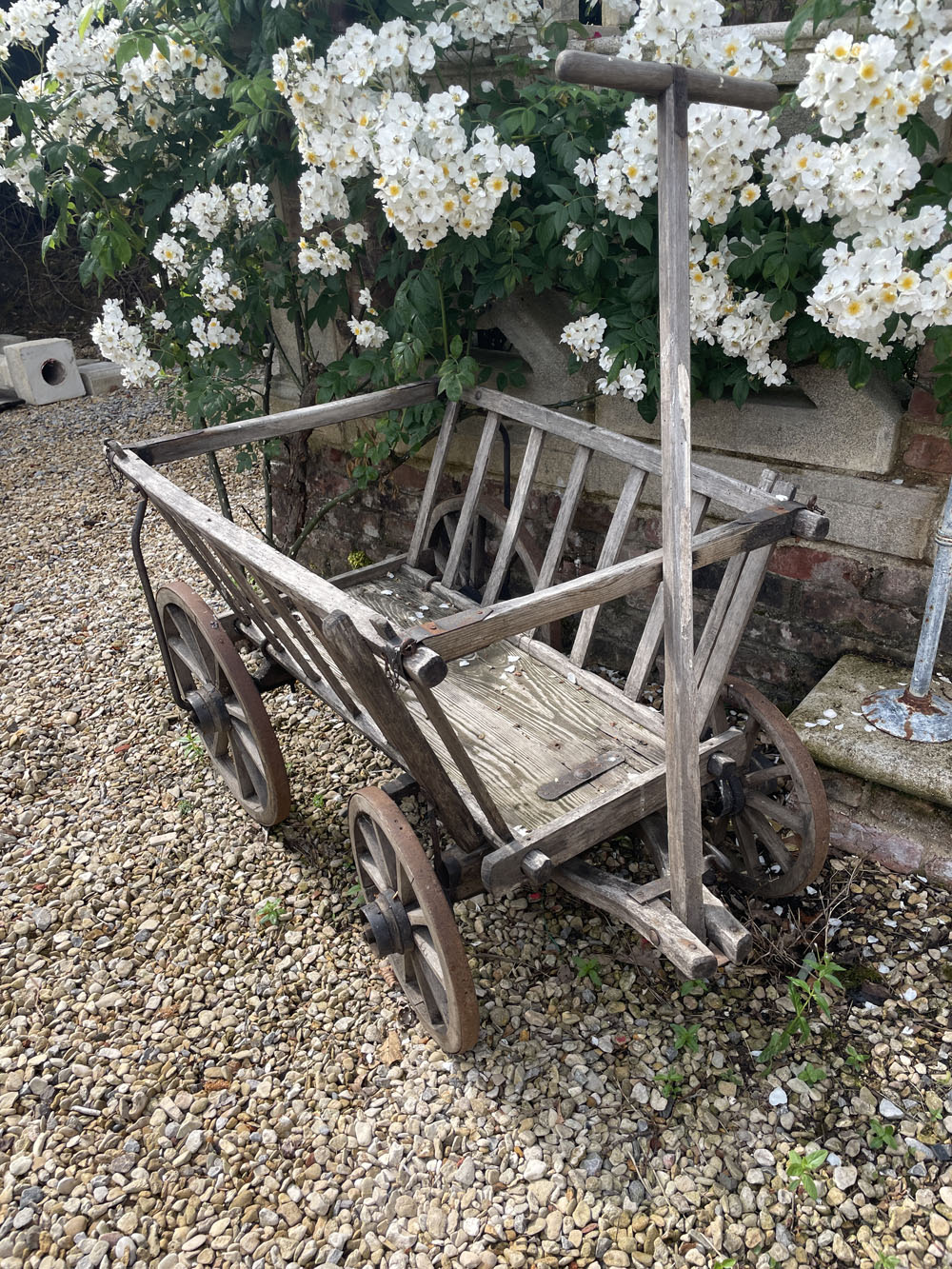 antique hand cart