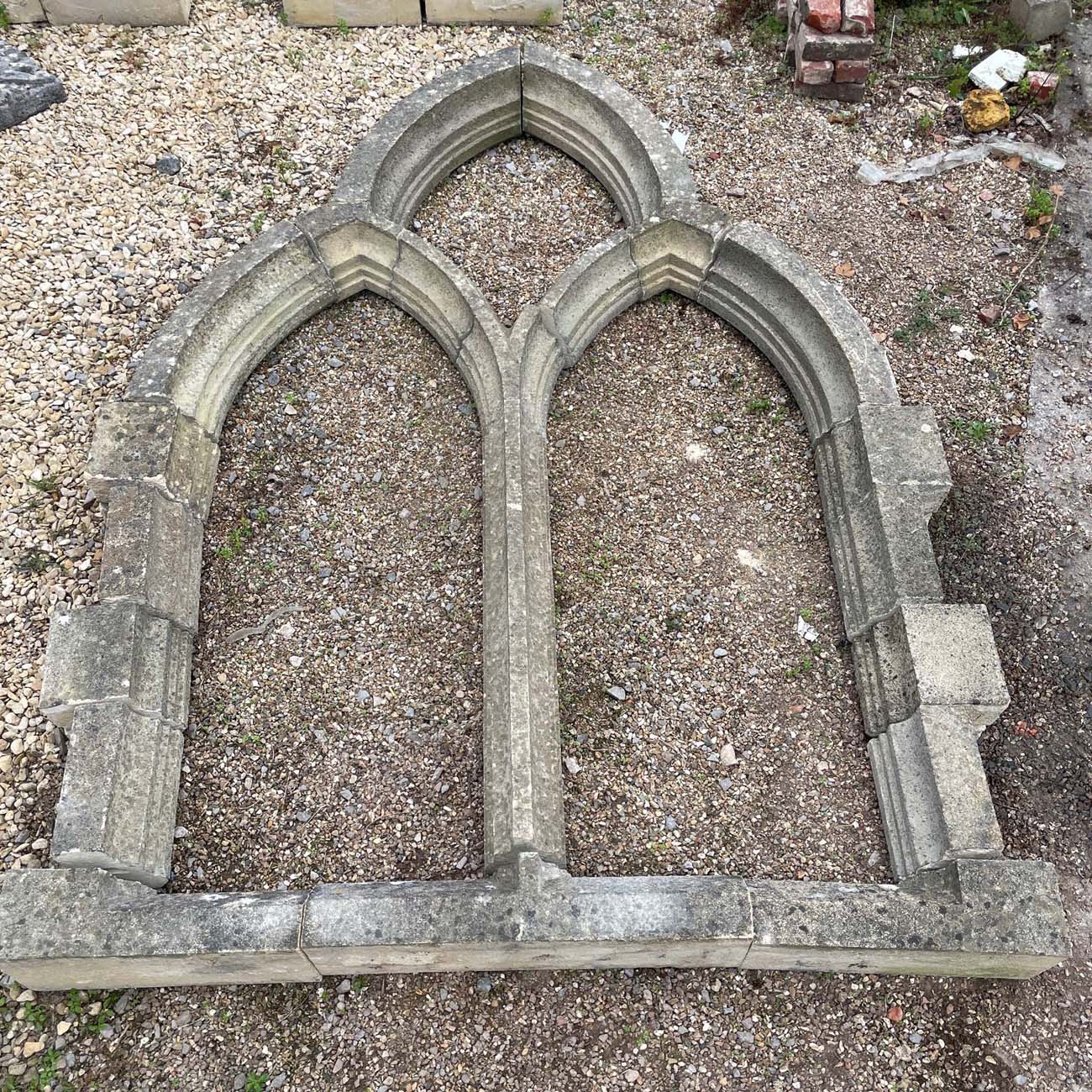 Gothic Triple Arch Window