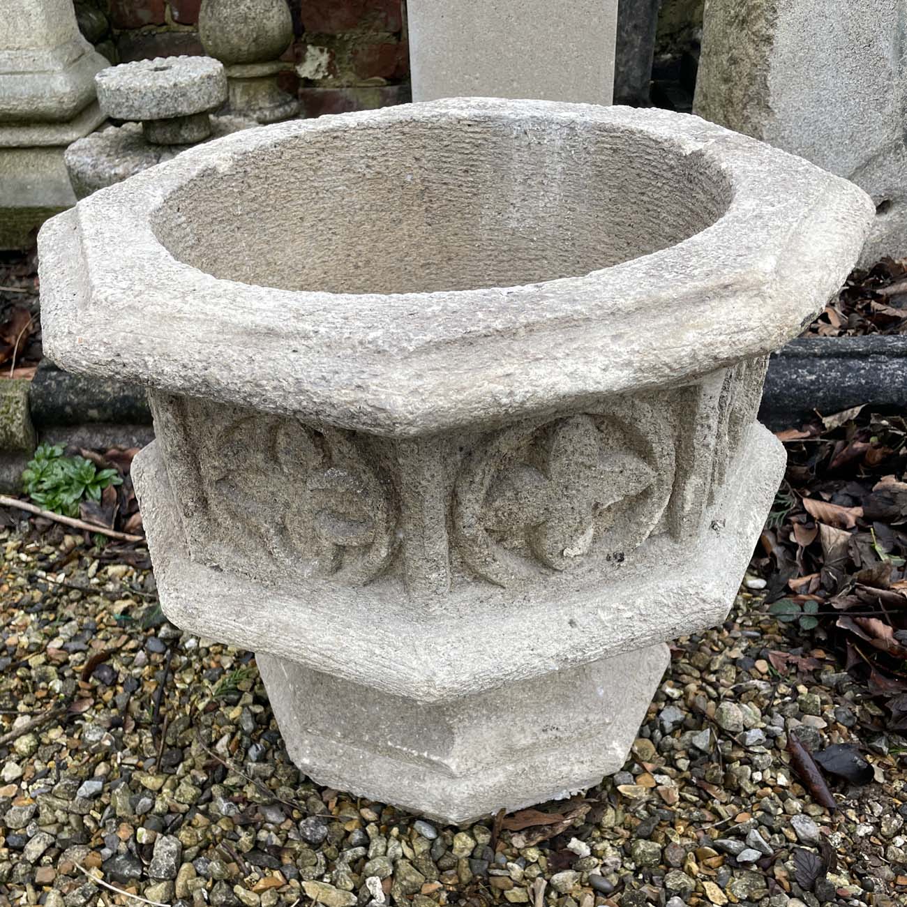 Broad Gothic Vase
